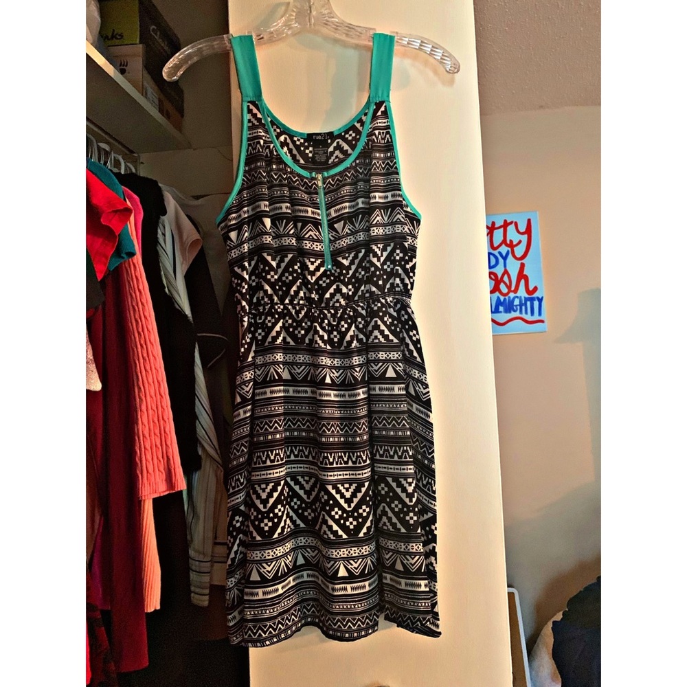 Aztec Patterned Sun Dress (rue21)